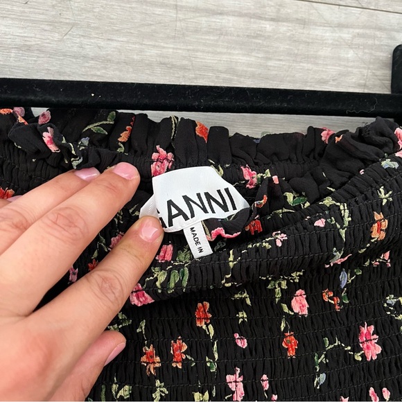 Ganni Designer Ruffle skirt - Picture 4 of 8